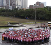 largest human water drop Manila Philippines