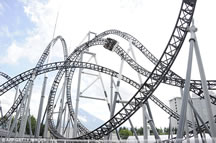 steepest roller coaster Takabisha