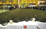 longest sushi roll Yekaterinburg