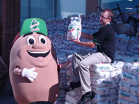 world's largest potato display by Sobeys