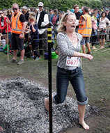 most people firewalking consecutively in Eastbourne