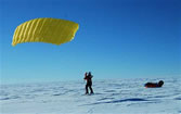 Helen Skelton fastest 100-kilometres by kite sky